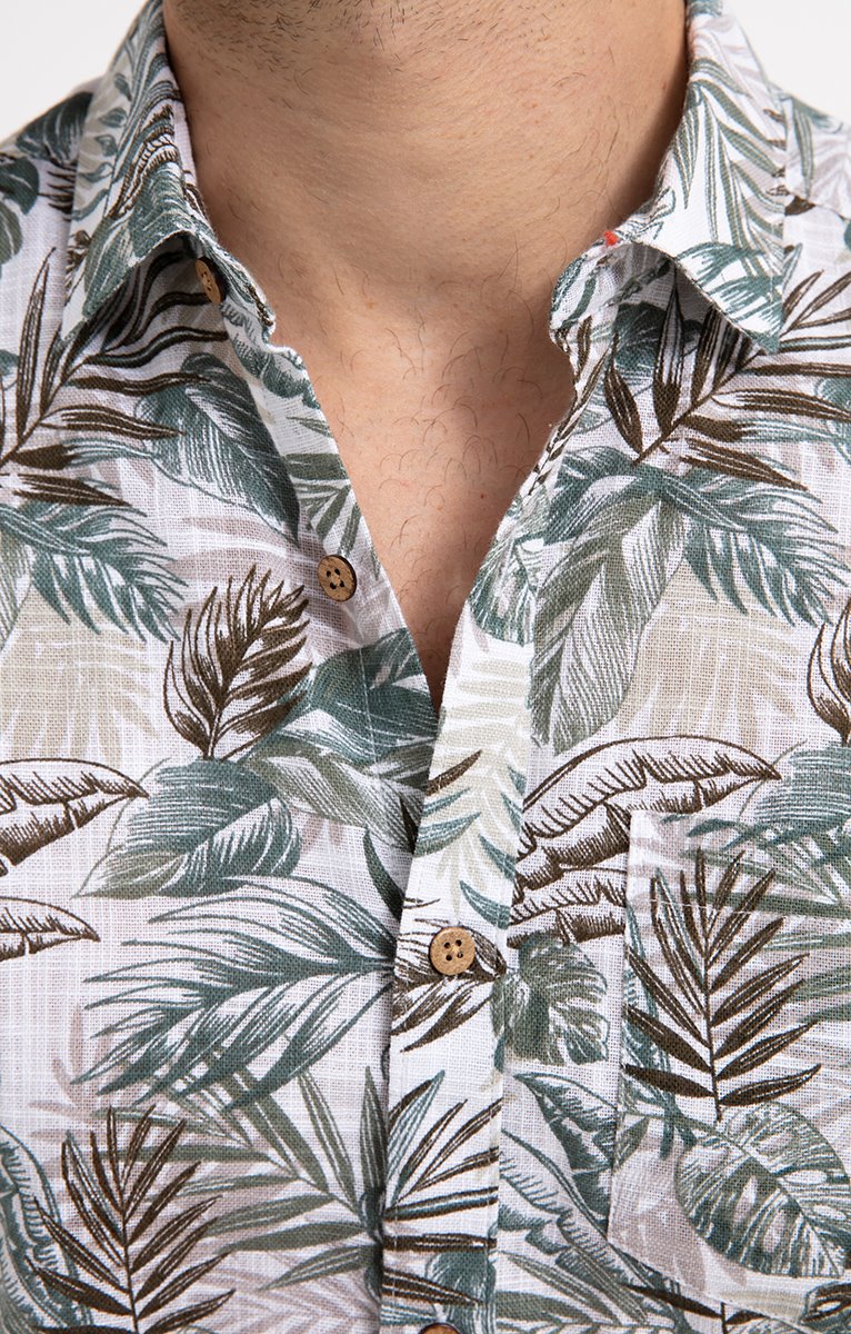  Chemise Confort à Motifs Imprimés