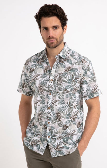  Chemise Confort à Motifs Imprimés