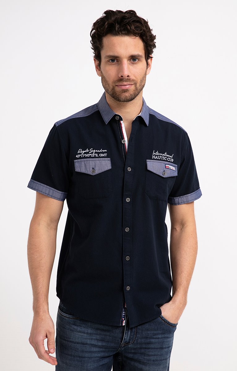  Chemise Regular Brodée