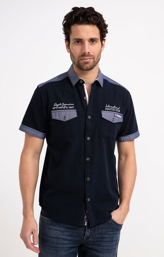  Chemise Regular Brodée