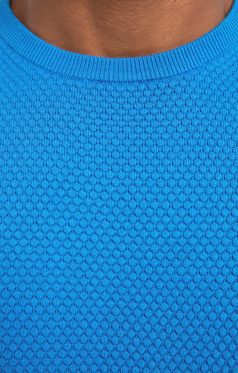  Pull Rol Rond Uni Détails Nylon