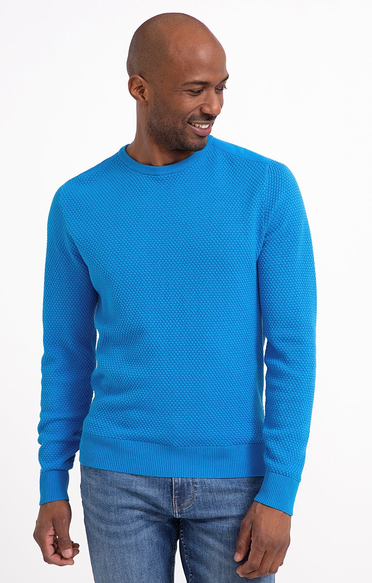  Pull Rol Rond Uni Détails Nylon