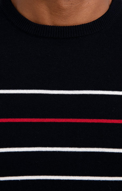  Pull à Rayures