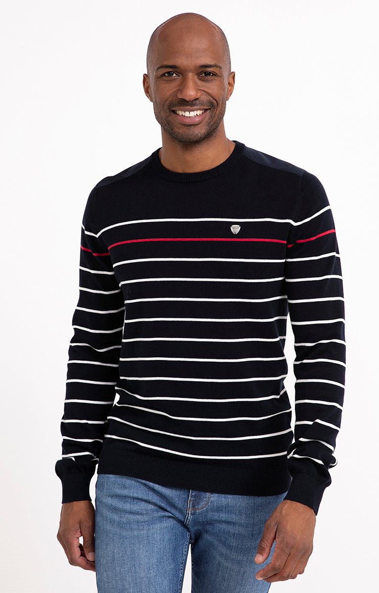  Pull à Rayures