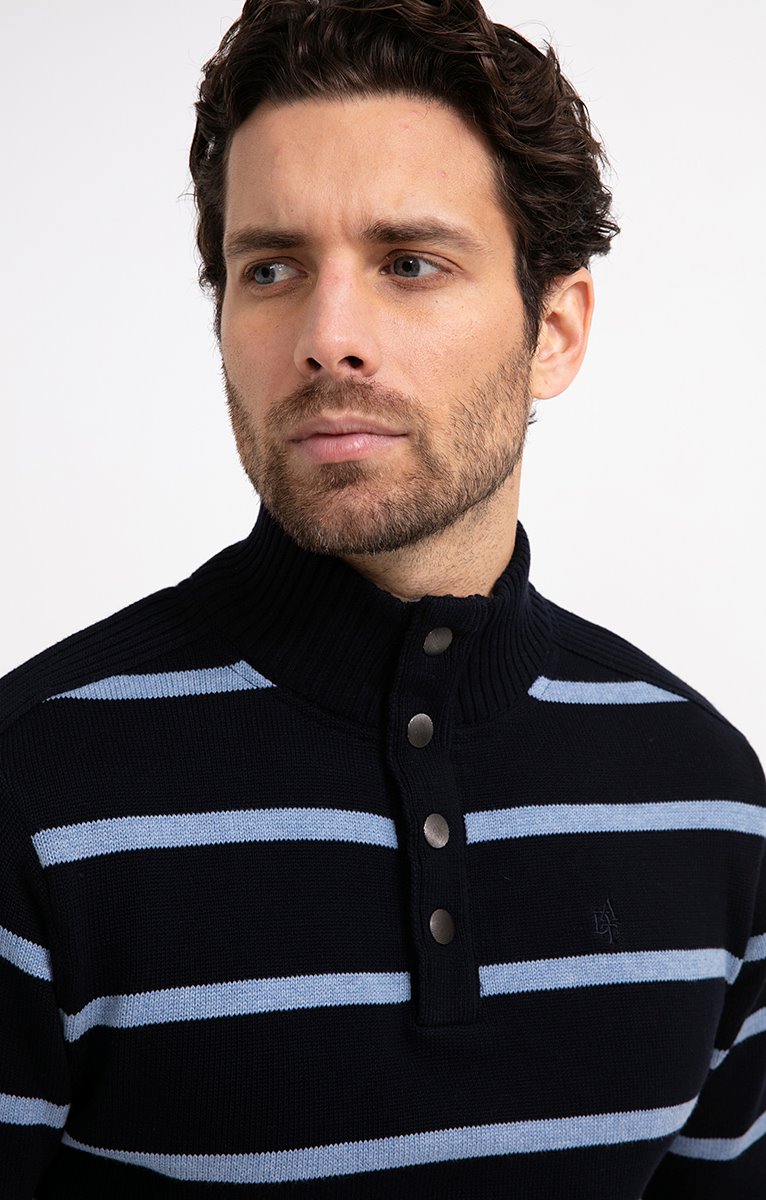  Pull Col Montant
