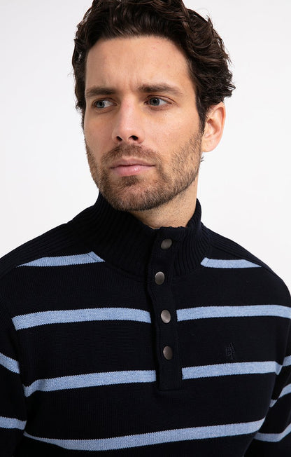  Pull Col Montant