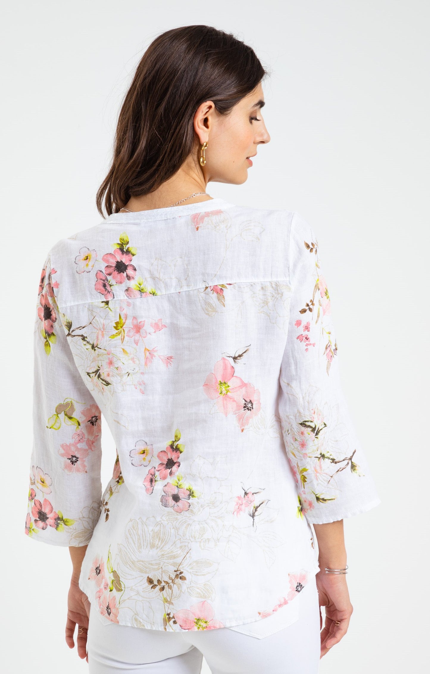  Blouse Imprimée Boutonnée