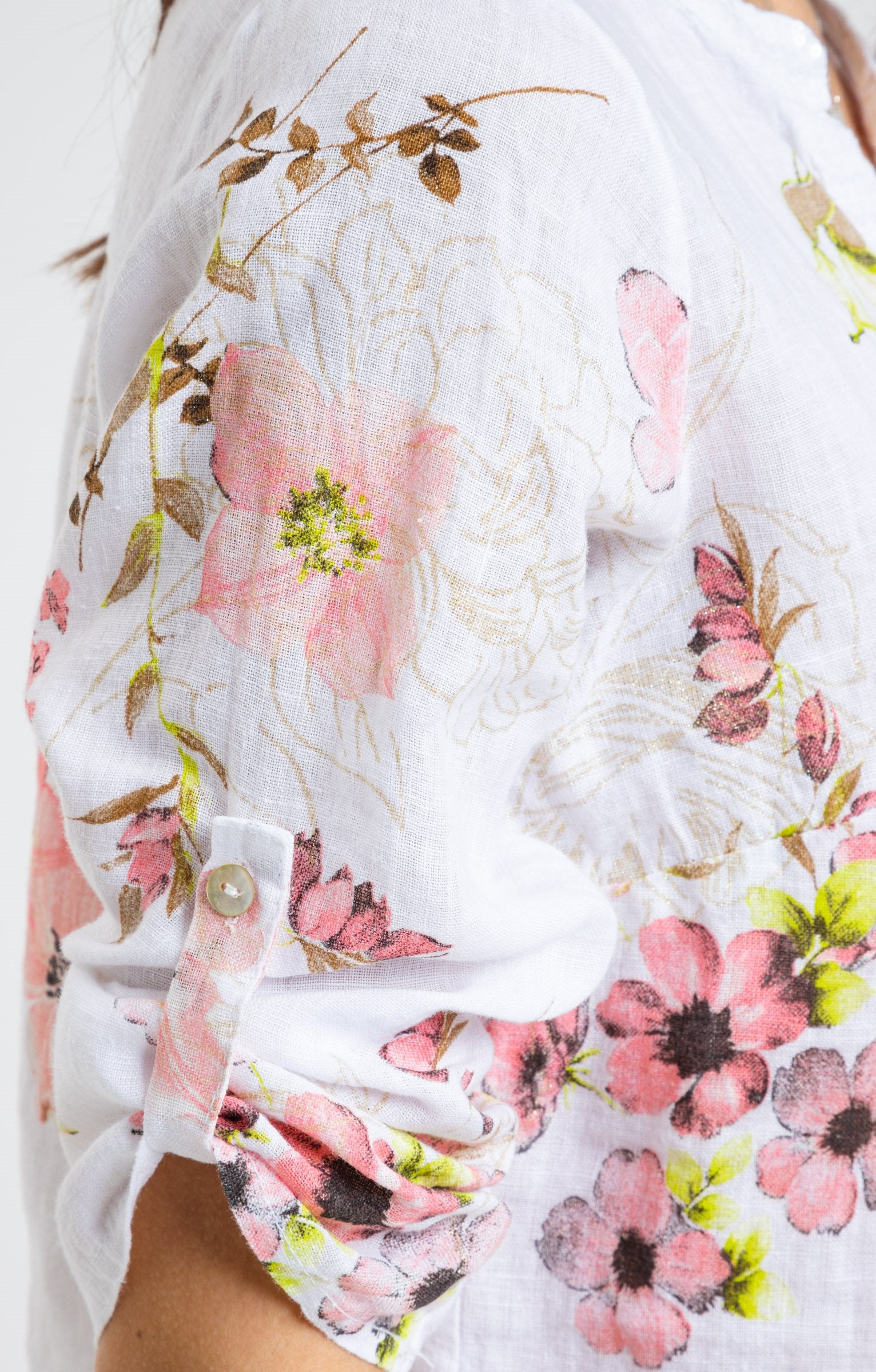  Blouse Imprimée Boutonnée