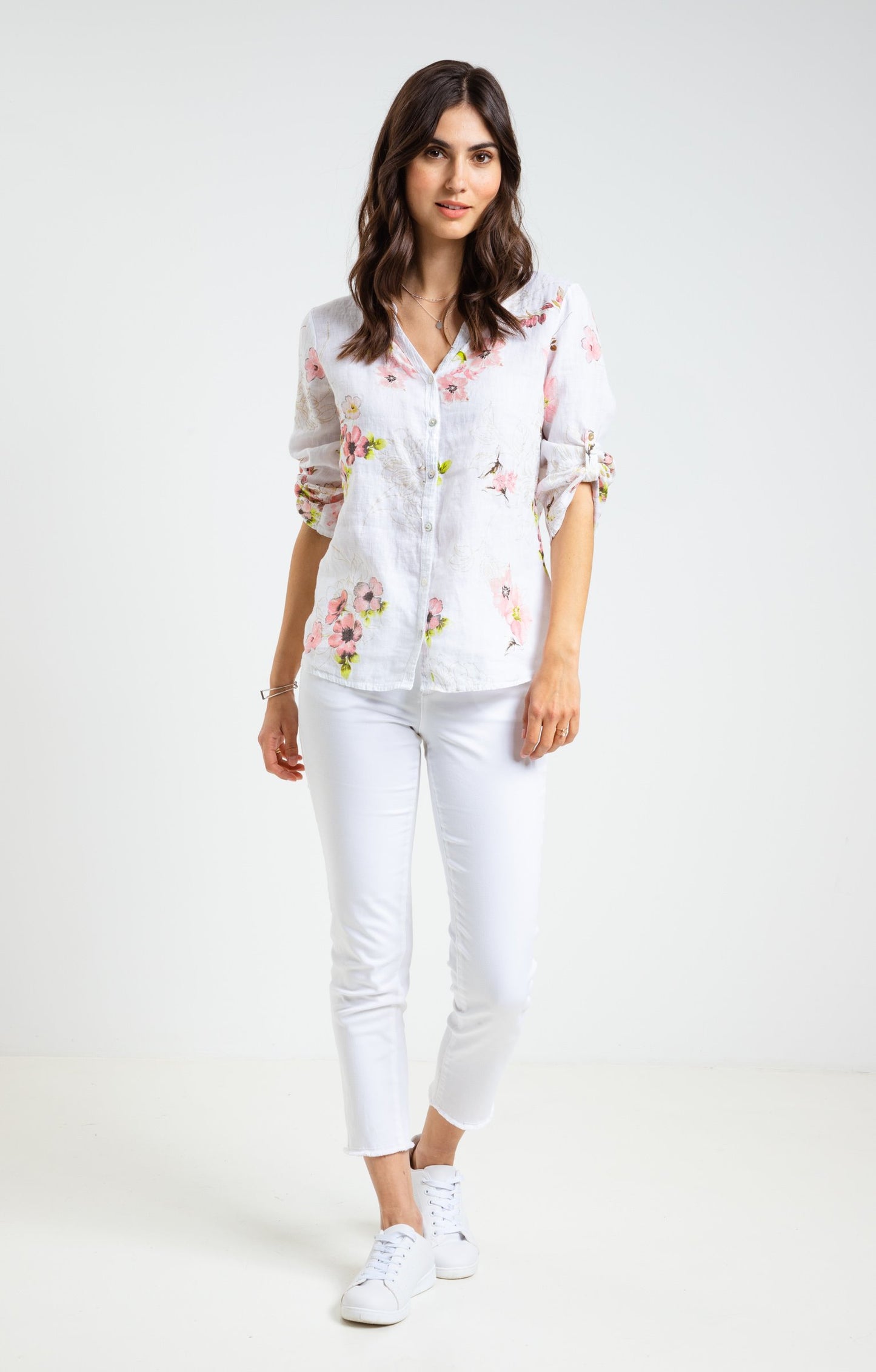  Blouse Imprimée Boutonnée