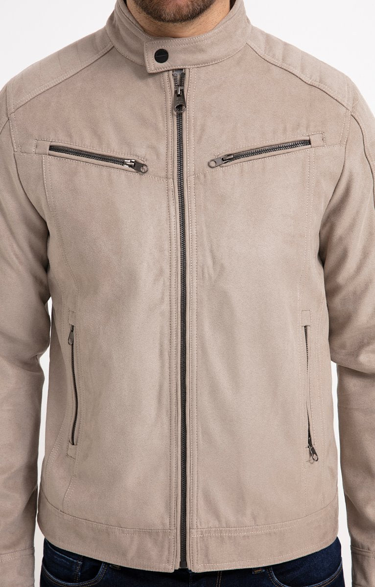  BLOUSON BIKER SUEDE