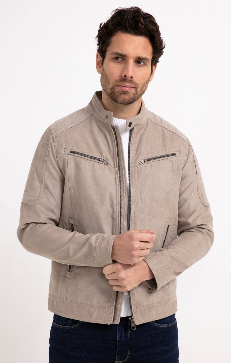 BLOUSON BIKER SUEDE