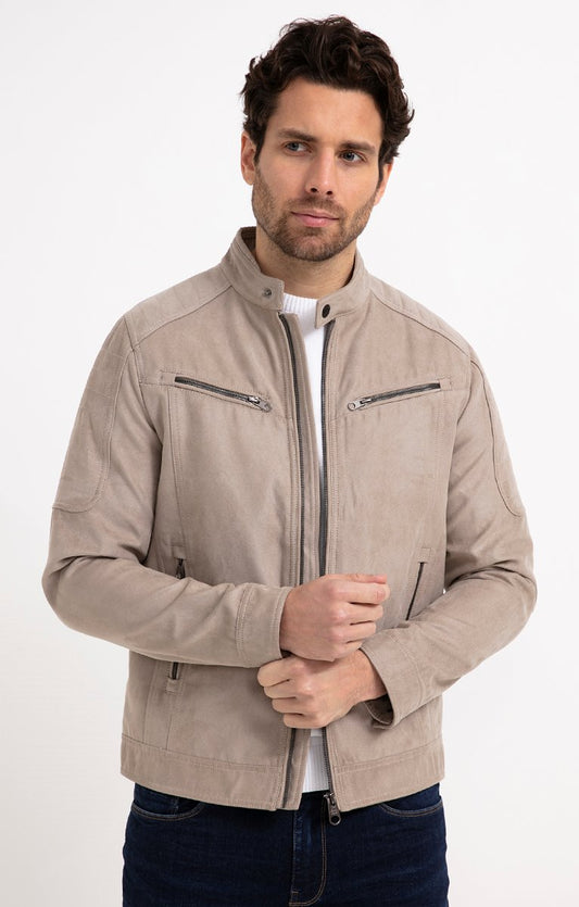  BLOUSON BIKER SUEDE