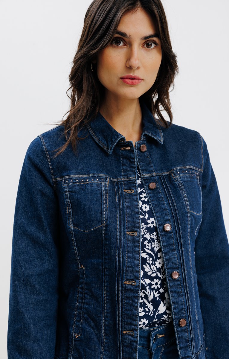  Blouson En Jean Stone