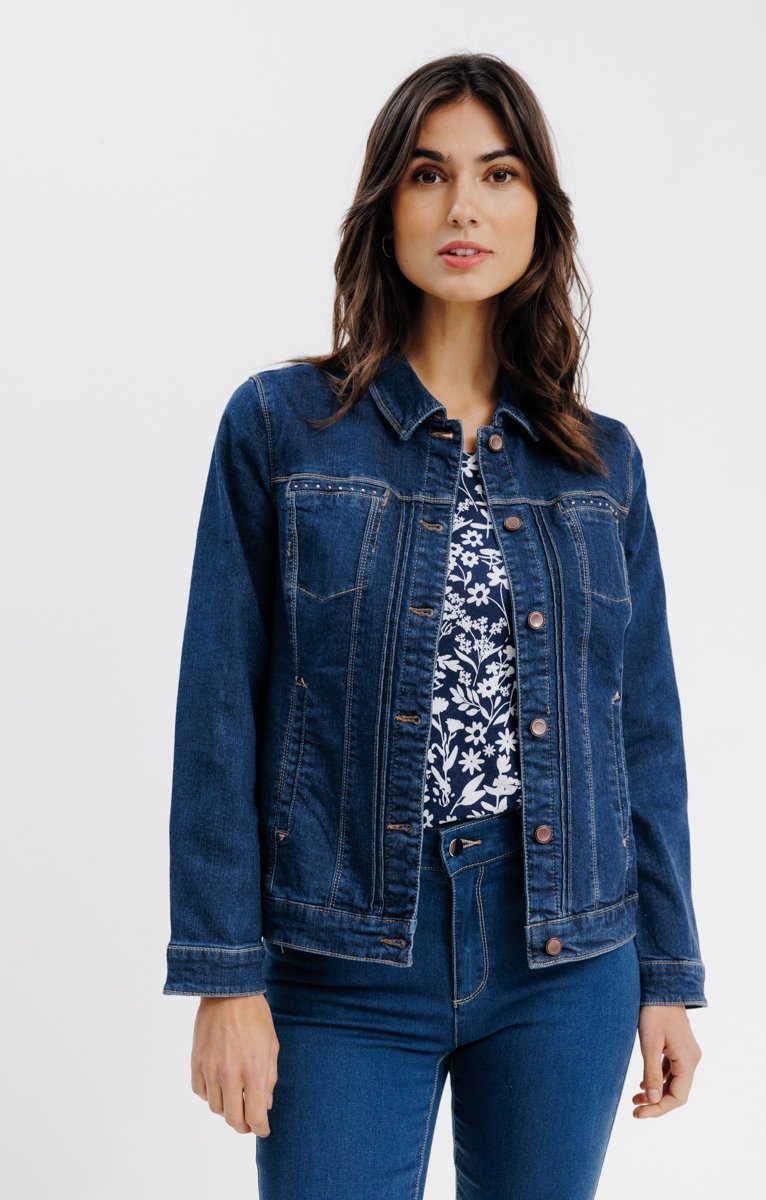  Blouson En Jean Stone