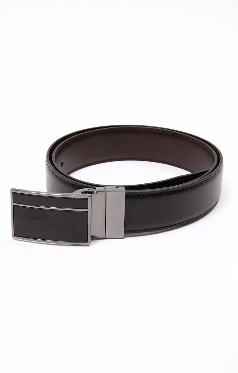  Ceinture Réversible Plaque