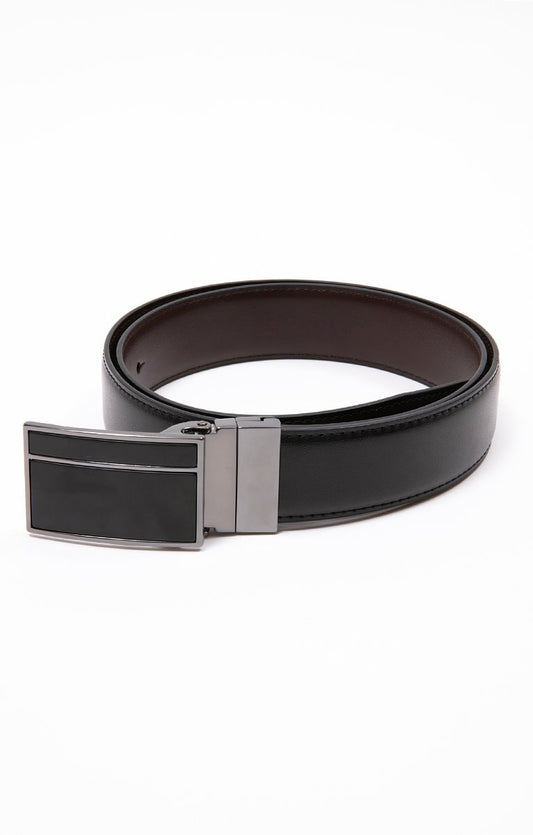  Ceinture Réversible Plaque
