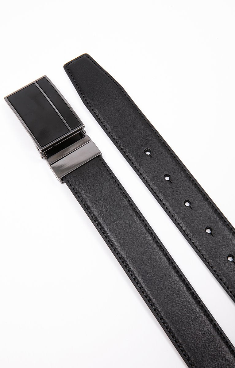  Ceinture Réversible Plaque