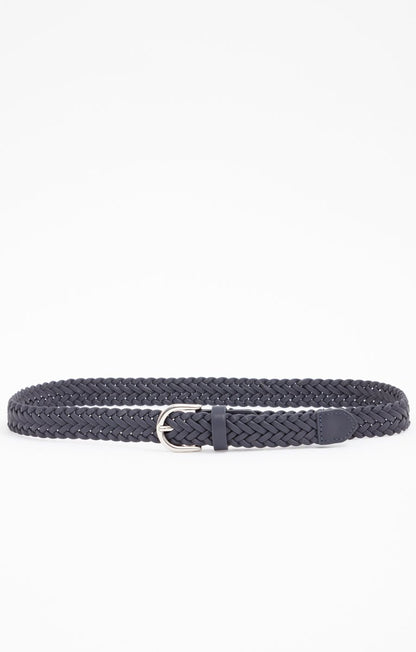  CEINTURE TRESSÉ PANTALON MARINE