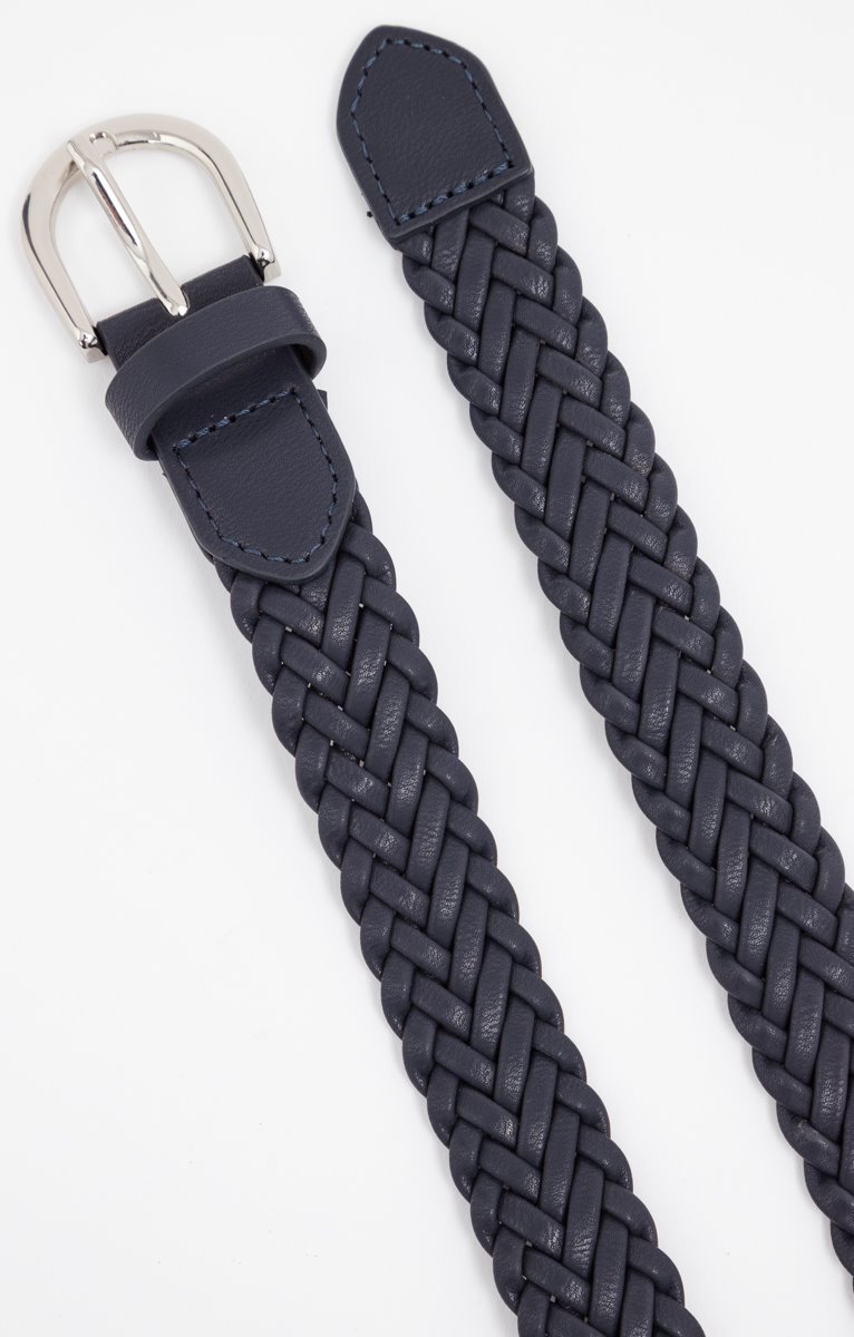  CEINTURE TRESSÉ PANTALON MARINE