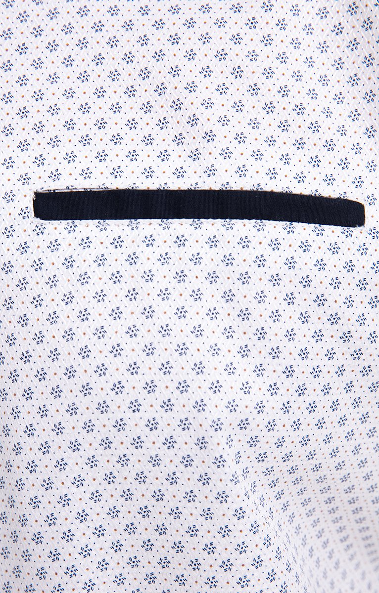  Chemise à Motifs Imprimés