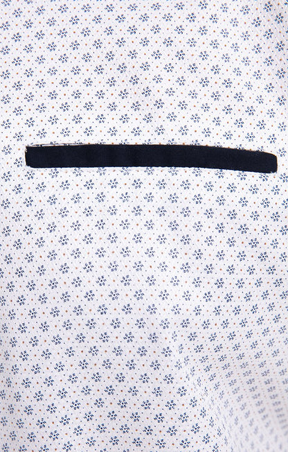  Chemise à Motifs Imprimés