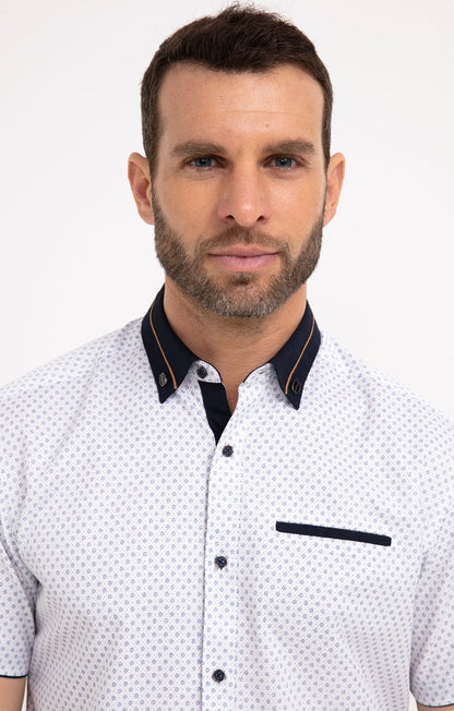  Chemise à Motifs Imprimés