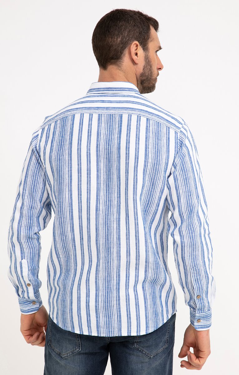  Chemise Regular à Rayures