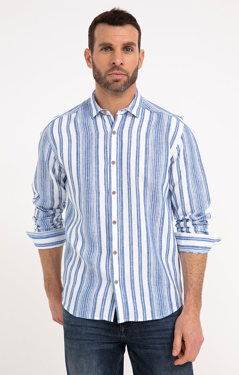  Chemise Regular à Rayures
