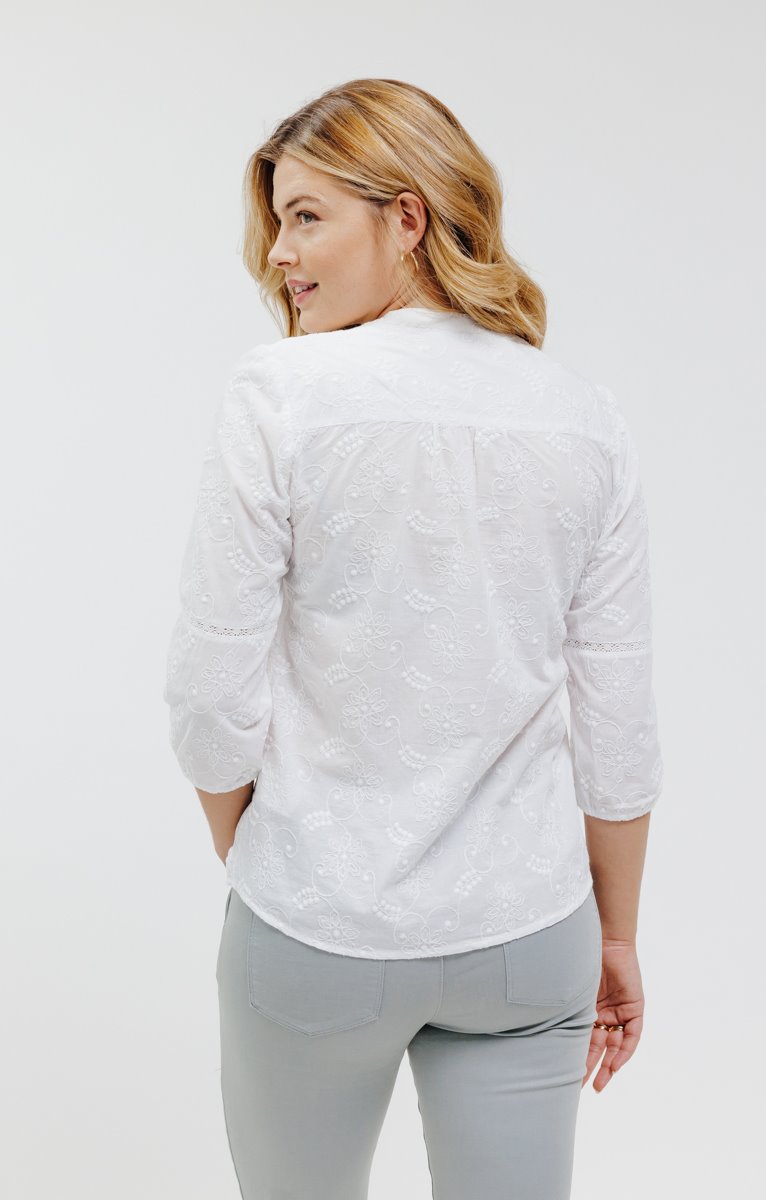  Chemise Brodée