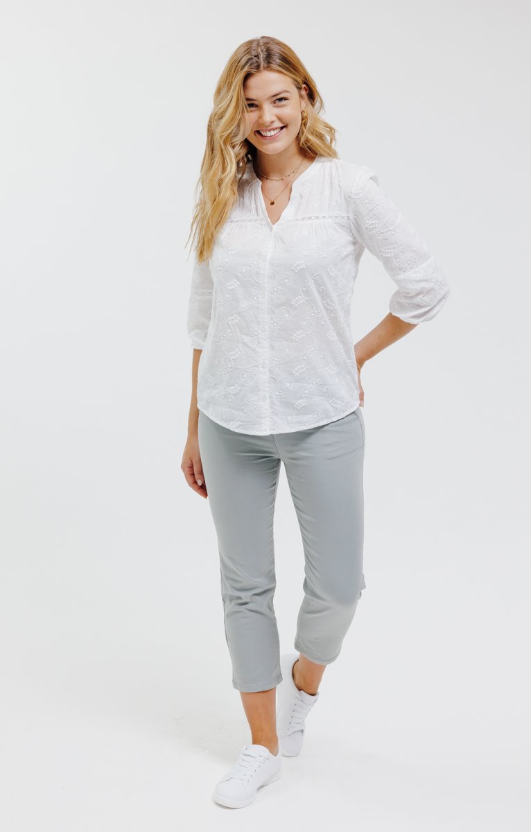  Chemise Brodée