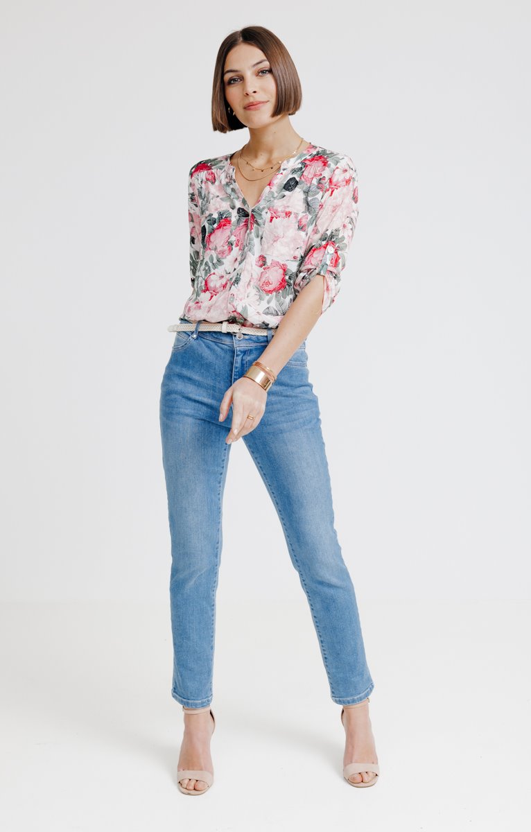  Chemise Imprimée Avec Boutons