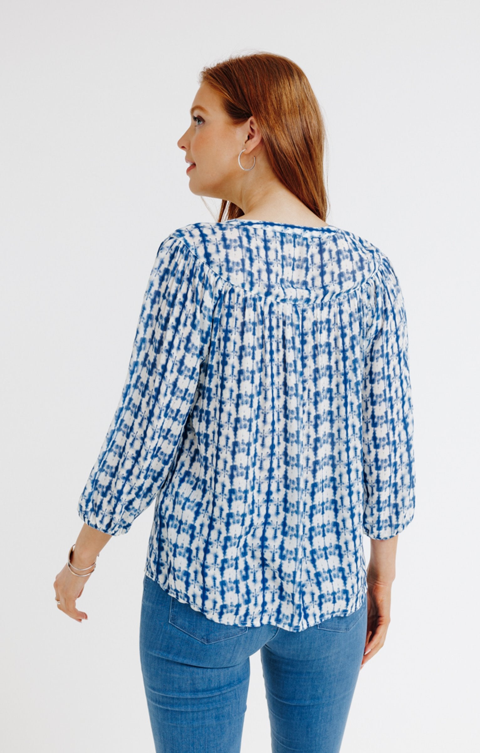  Chemise Imprimée Manches 3/4