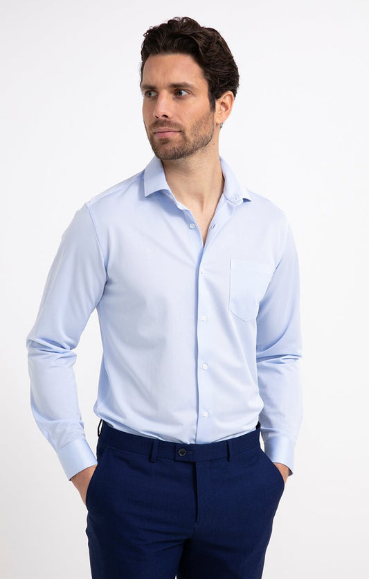  Chemise Manche Longue Coupe Ajustée