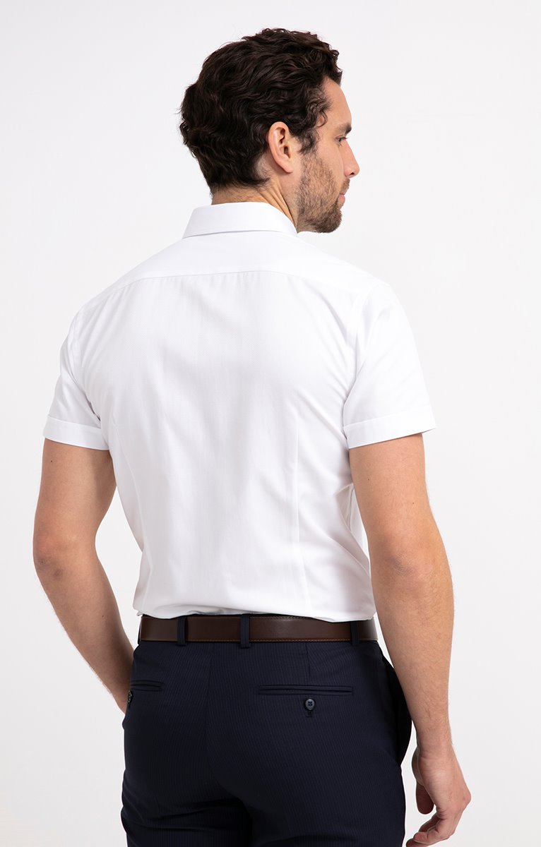  Chemise Manches Courtes Coupe Ajustée