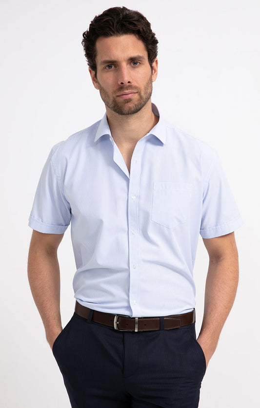  Chemise Manches Courtes Coupe Confort