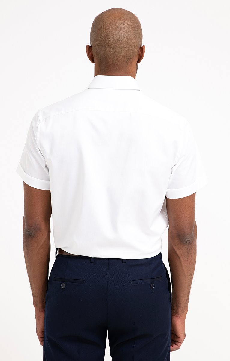  CHEMISE MANCHES COURTES SATIN