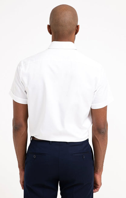  CHEMISE MANCHES COURTES SATIN