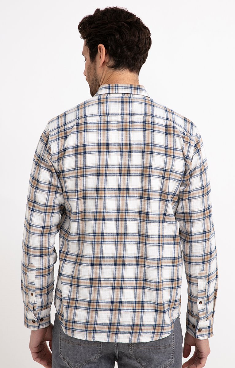 Chemise Regular à Carreaux