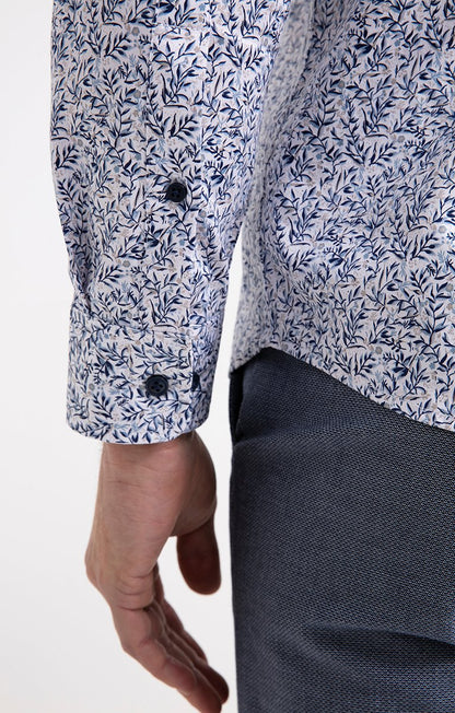  Chemise Regular à Motif Floral