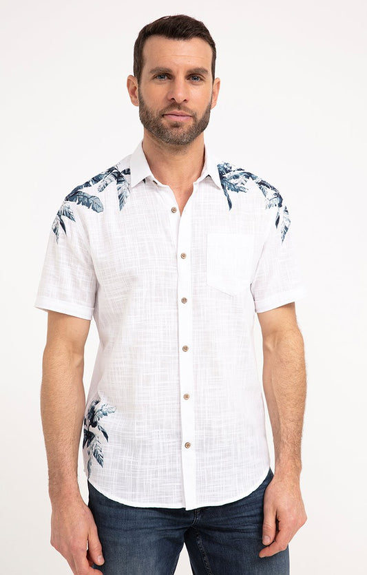  Chemise Regular à Motif Imprimé