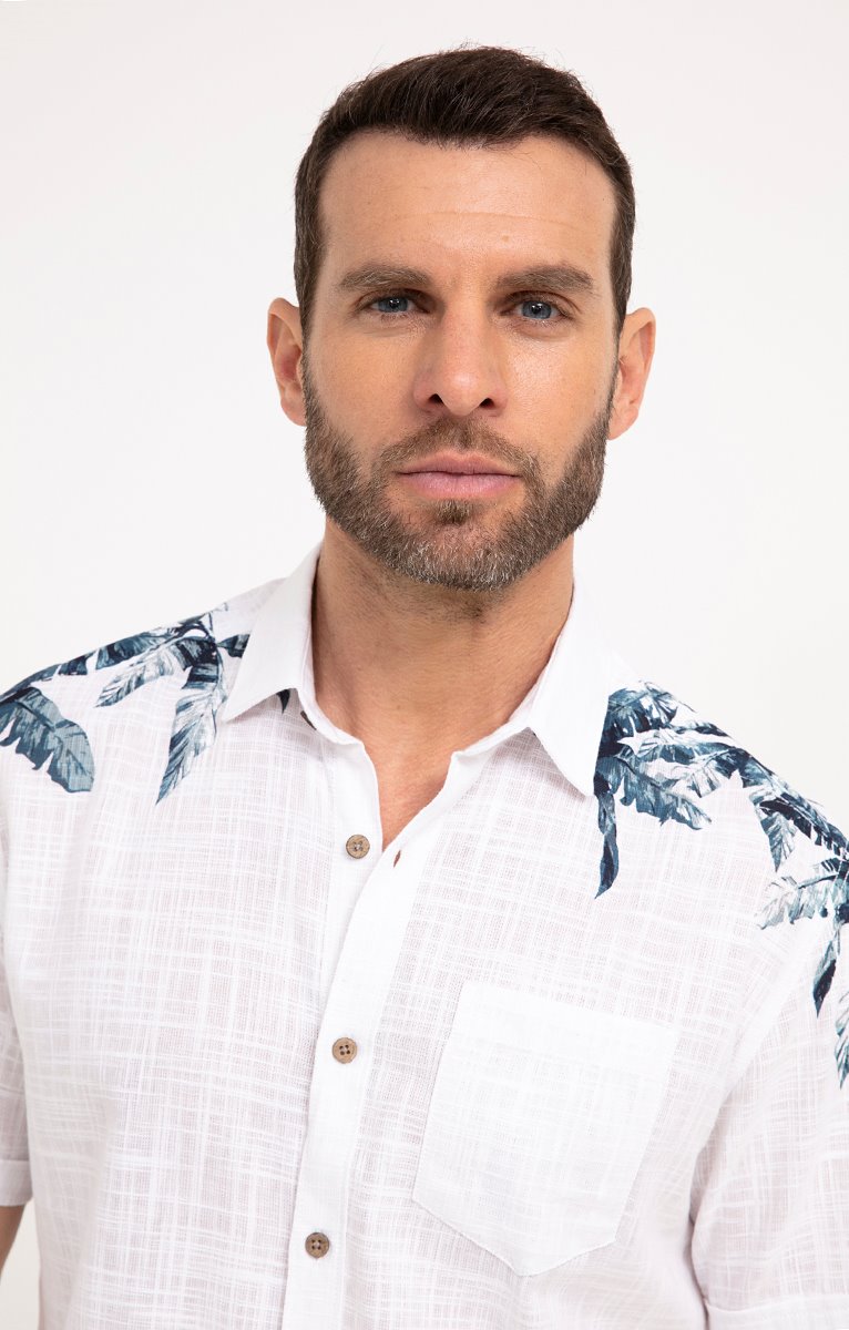  Chemise Regular à Motif Imprimé