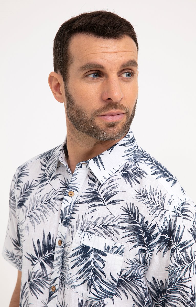  Chemise Regular à Motifs