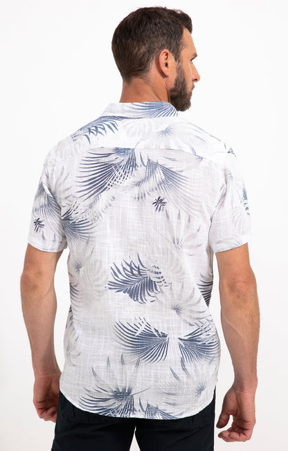  Chemise Regular à Motifs Imprimés