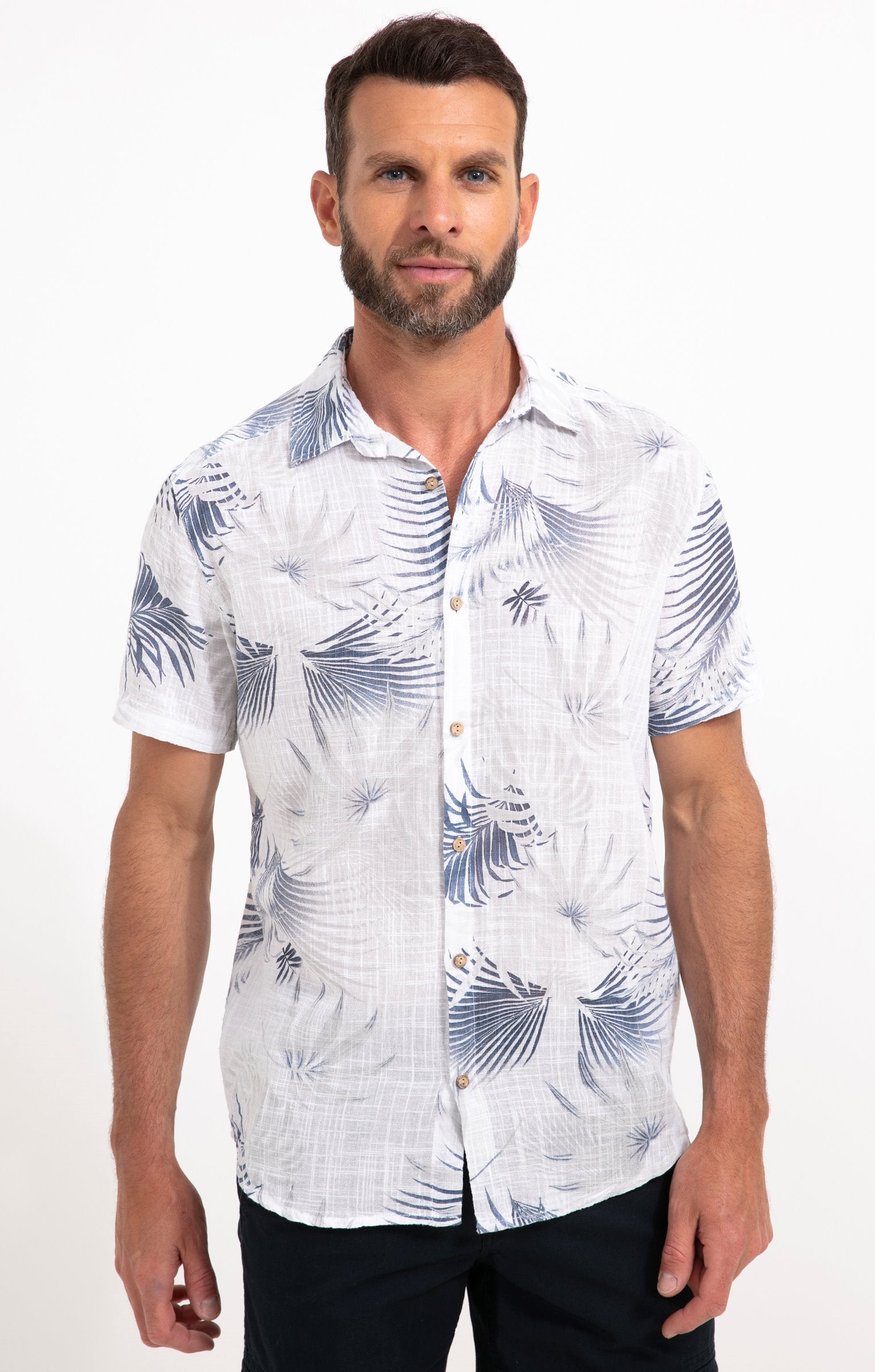  Chemise Regular à Motifs Imprimés
