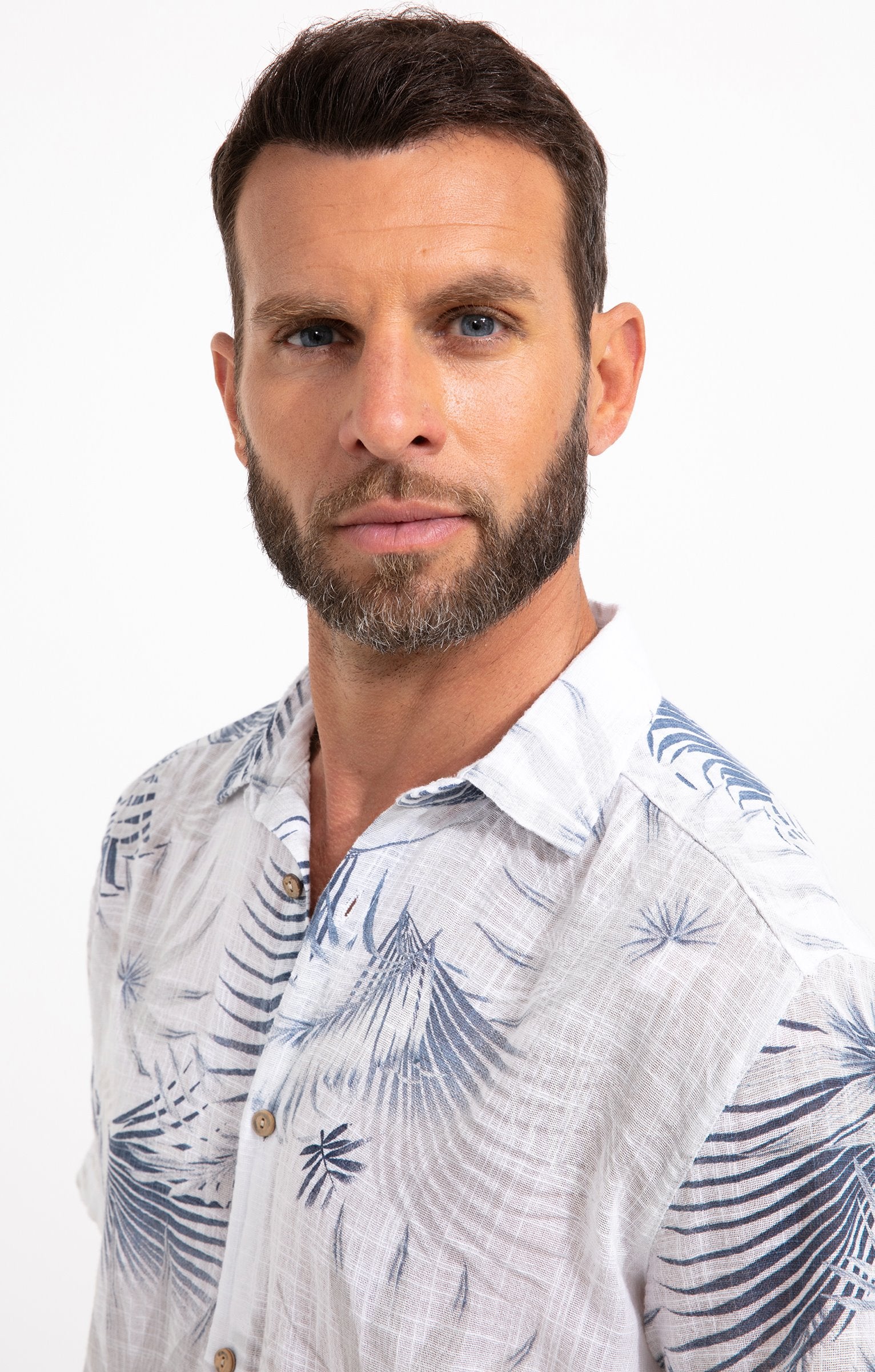  Chemise Regular à Motifs Imprimés