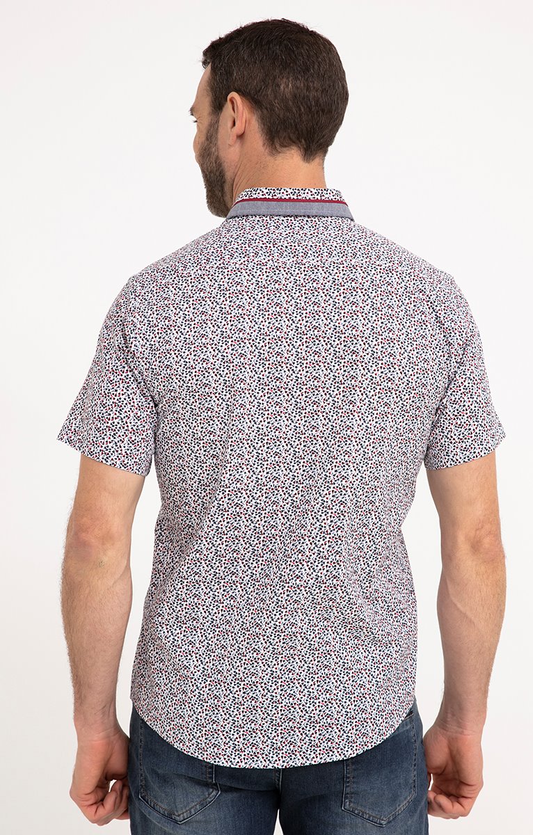  Chemise Regular à Motifs Imprimés
