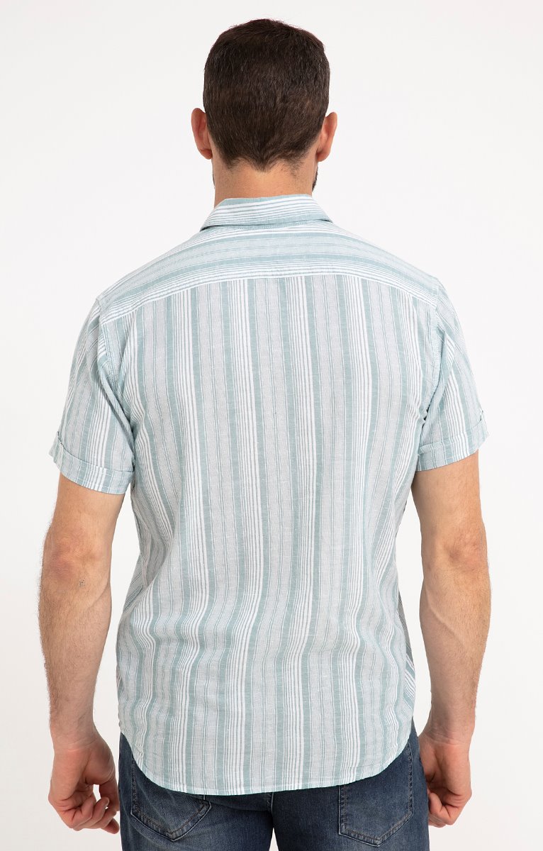  Chemise Regular à Rayures