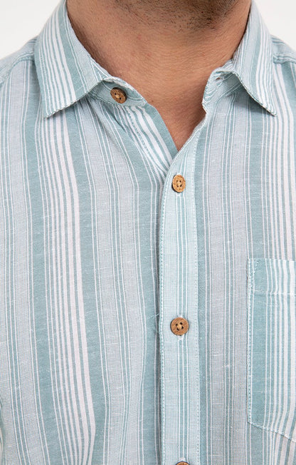  Chemise Regular à Rayures