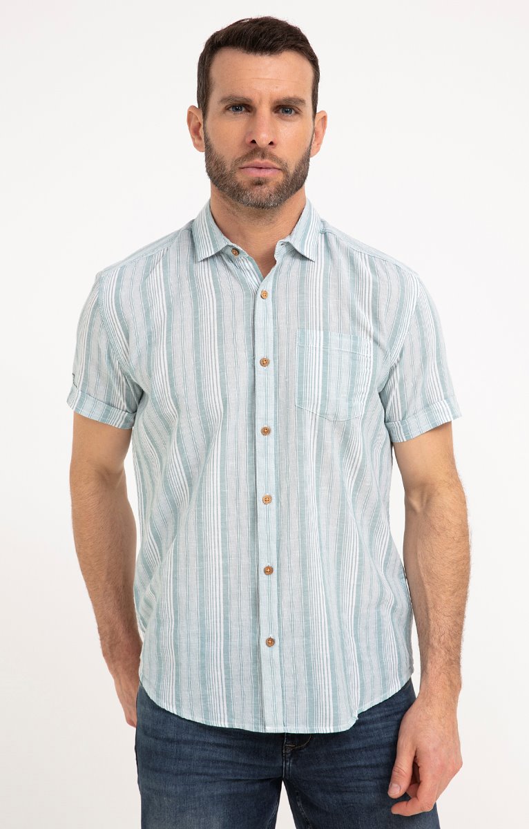  Chemise Regular à Rayures