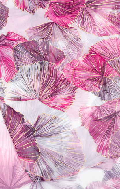  GRAND FOULARD LÉGER IMPRIMÉ